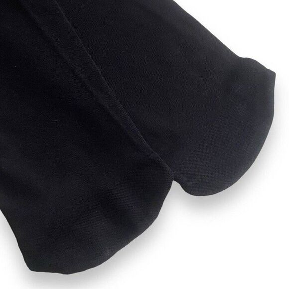 Calzedonia Maternity Tights Size S Modal Cashmere Blend Black Opaque Full Toe - Picture 6 of 8